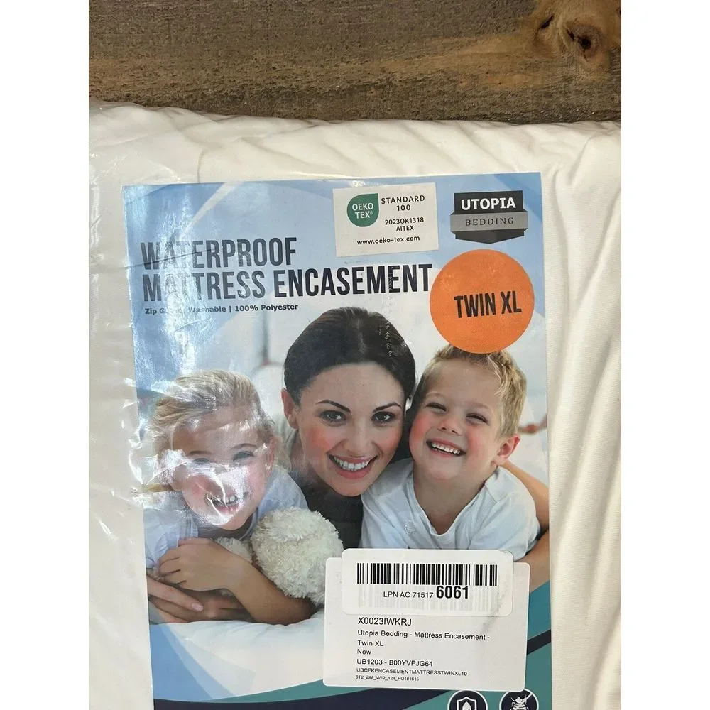 Utopia Bedding Washable Waterproof Mattress Encasement - Bed Bug Proof - Twin XL